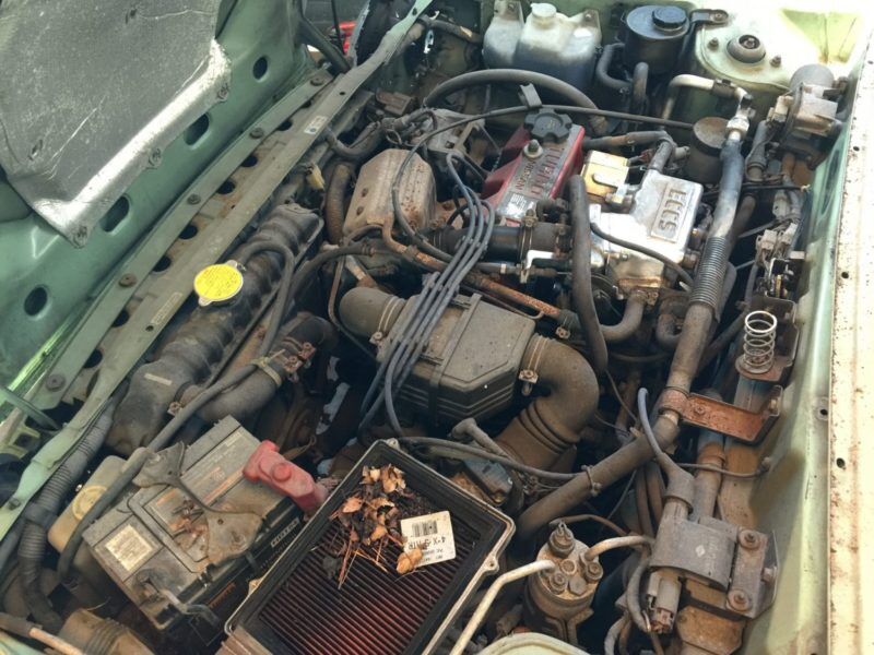 Nissan Figaro - Engine dirty